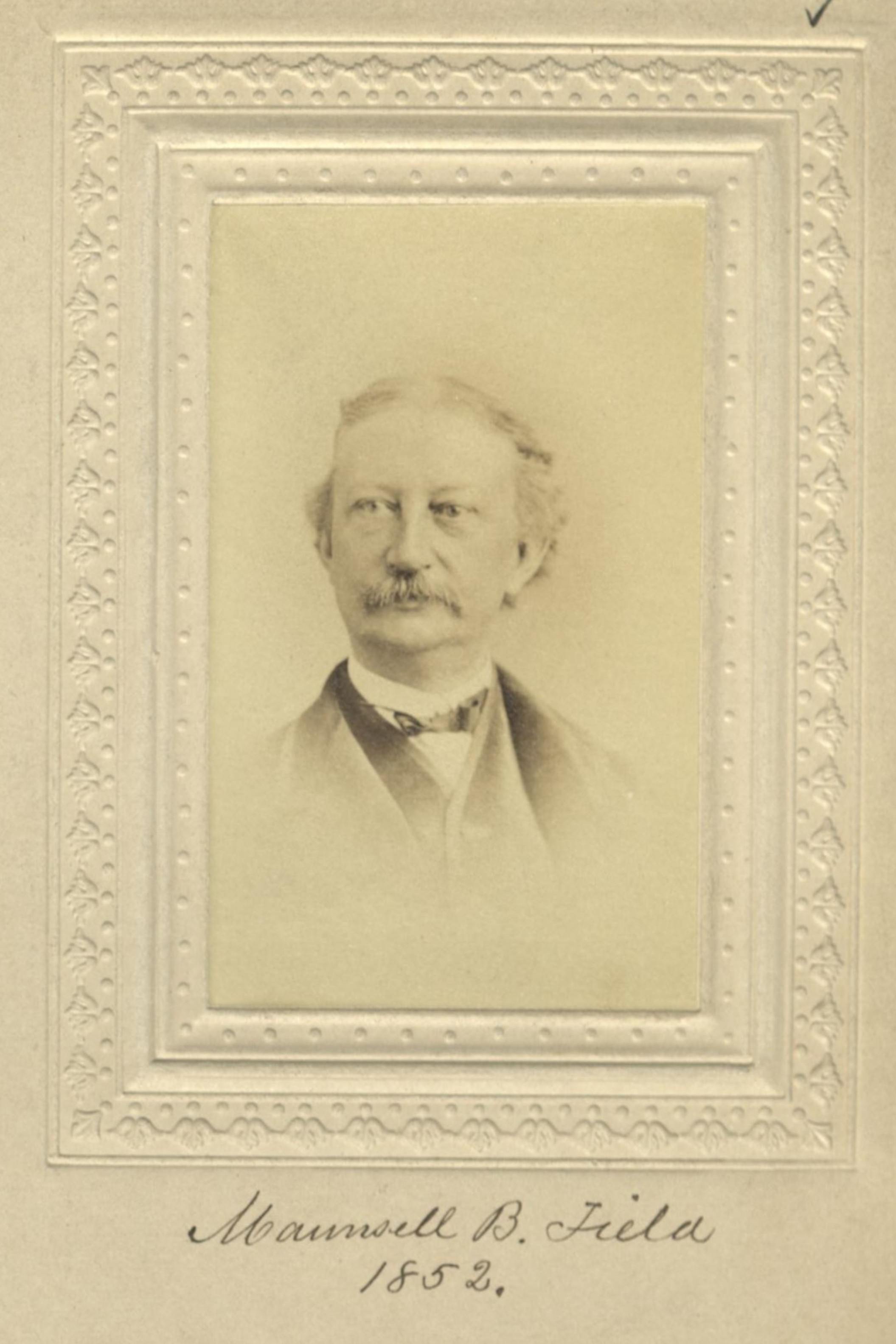Member portrait of Maunsell Bradhurst Field